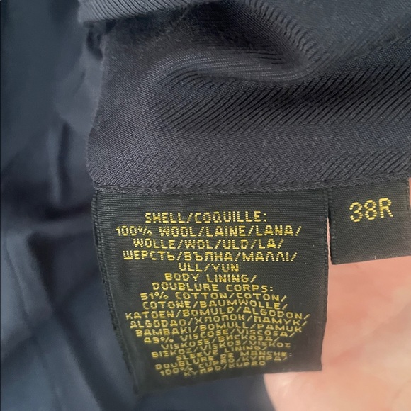 $1195 RRL wool herringbone blazer - Picture 5 of 8